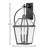Nouvvelle 30.75" Three-Light Outdoor Wall Mount Lantern