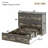 Murphy Bed Cabinet, Full Size With Charging Station, Multi-Functional Foldable Platform Bed-1108841338-1114930878