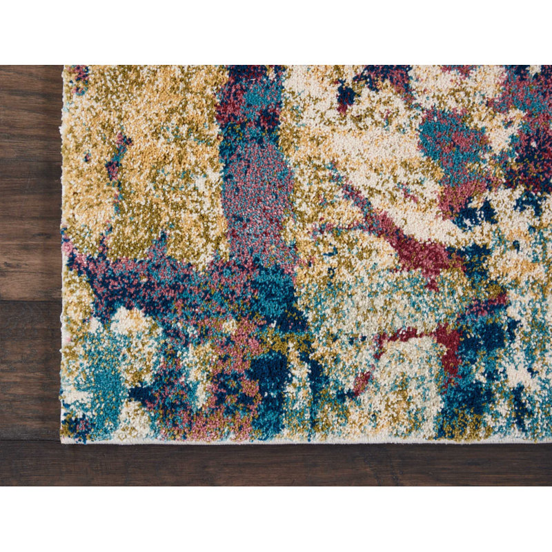 Prewett Abstract Indoor Rug, Runner 2'2" x 7'6"