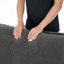 Chenille, ensemble de 2 chaises d'appoint modernes et confortables pour la maison-127174776