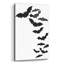 «Flock of Bats» par Susan Ball, art mural en verre acrylique-950358351
