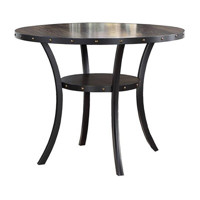 Table ronde avec rangement Gulja