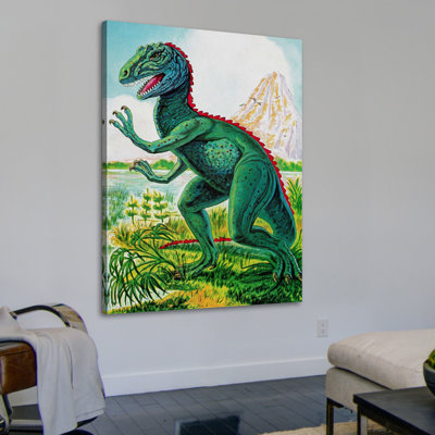 Ceratosaurus by Curtis - Wrapped Canvas Print