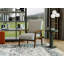 Fauteuil d'appoint rembourré avec structure en bois massif Bridgeview, ensemble de 2-384880900