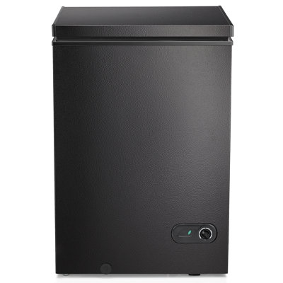 3.5 Cu.ft Deep Freezer, Chest Freezer with 2 Baskets, Fast Cooling, 7 Temp Settings, Energy Saving, Low Noise