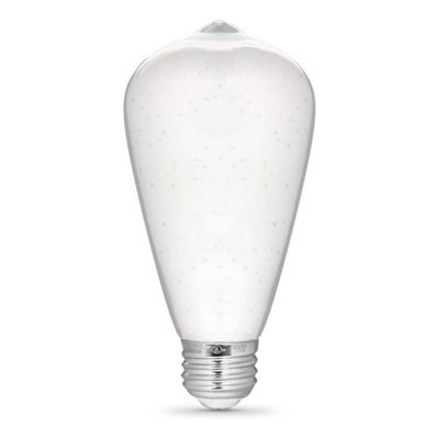 Feit ST19 E26 (Medium) LED Bulb Multi-Colored 2 Watt Equivalence 1 pk