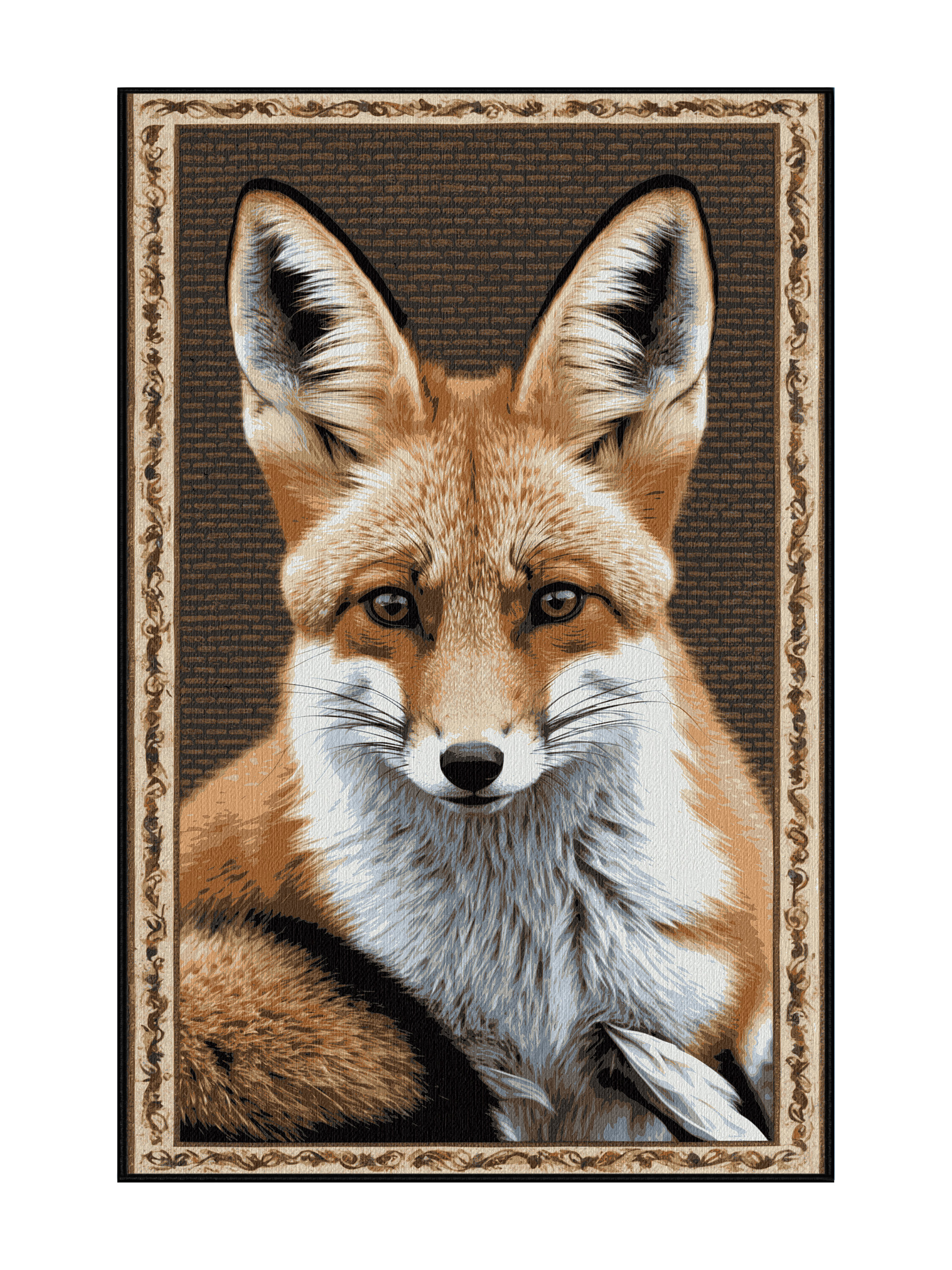 Foundry Select Washable Bat eared Fox Wildlife Area Rug - Wayfair Canada