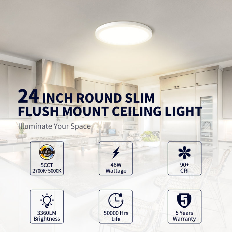 Saskia LED Flush Mount