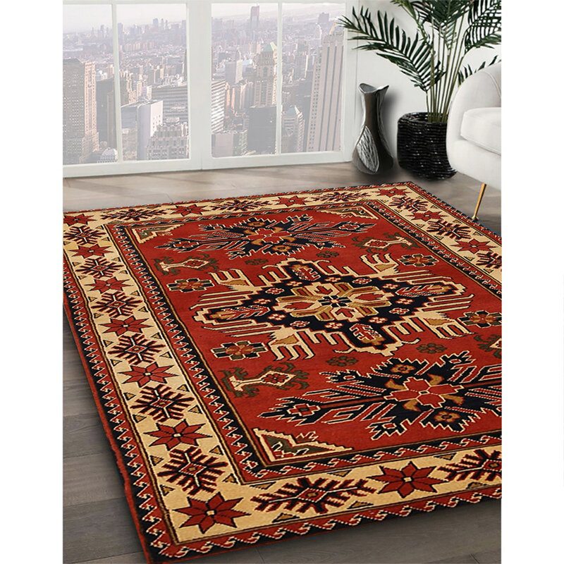Southwestern Indoor Rug, Rectangle 7' x 9'