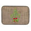 Tapis de séchage fleur de lis tree