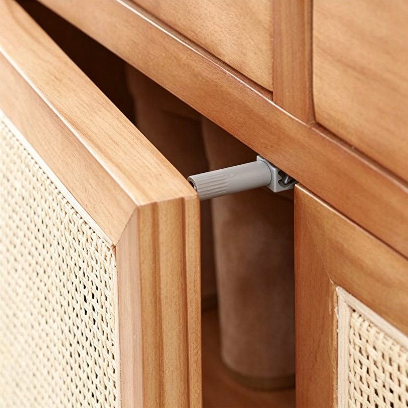 Armoire de rangement pour chaussures en rotin, H 47,24 po x l 23,62 po x P 12,99 po