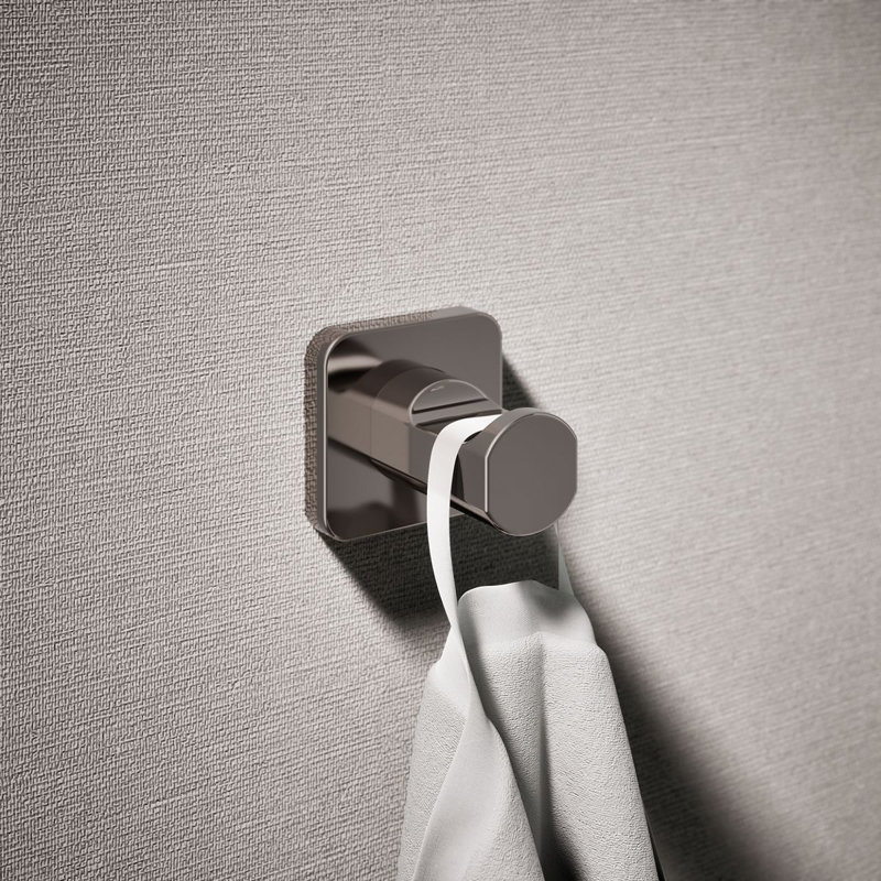 Parallel Robe Hook, Gray