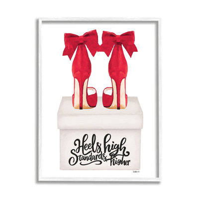 Art à giclée encadrée par High Heels par Amanda Greenwood