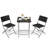 Luice 2 - Person Patio Dining Set with Square Table-891631979