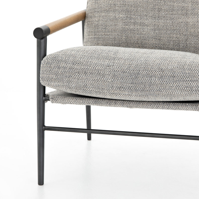 Rowen Armchair, Thames Raven, Natural
