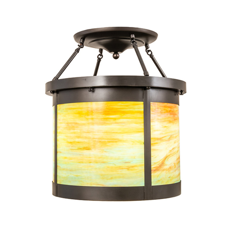 Waut Glass Semi Flush Mount