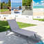Chaise longue simple inclinable Kruempel