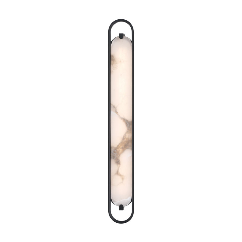 Noga, Vanity , 36", Alabaster, Matte Black