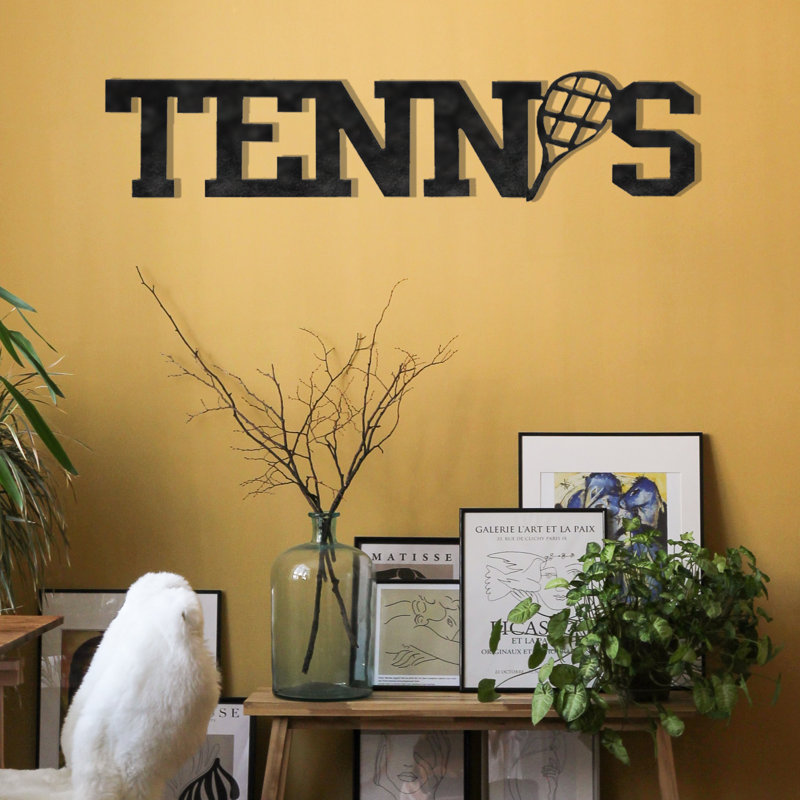 Tennis Word Wall Décor