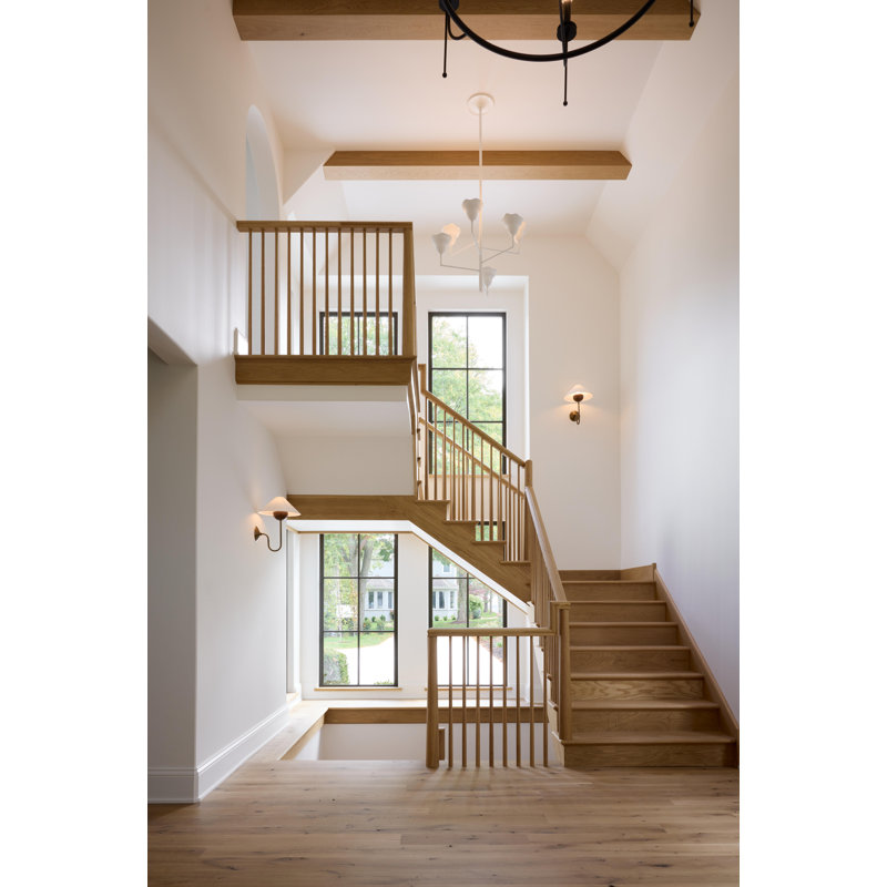 Alora 6 Light Chandelier, White Plaster