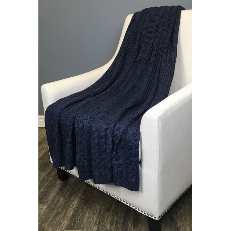Jeté Go Coast, Indigo foncé
