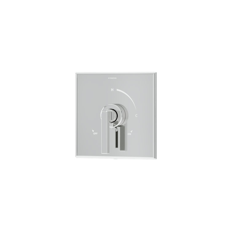 Duro Shower Valve Trim with Volume Control Lever