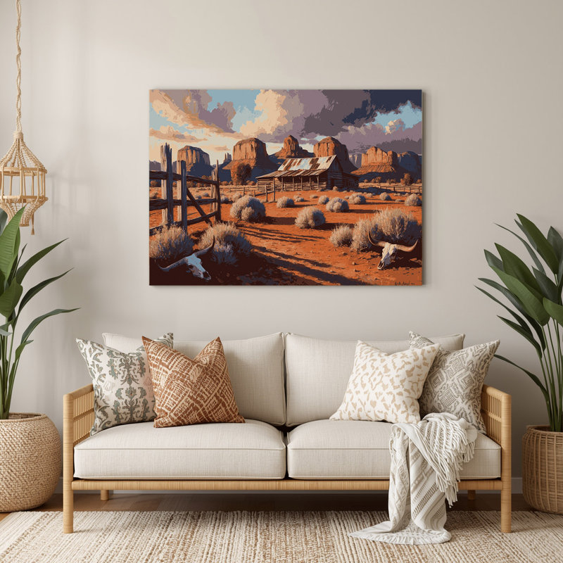 Art mural en métal noir Southwestern Cowboy Western Ranch 93