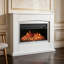 built-in electric fireplace