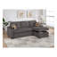 Canapé modulaire convertible en tissu Dorris-287719468