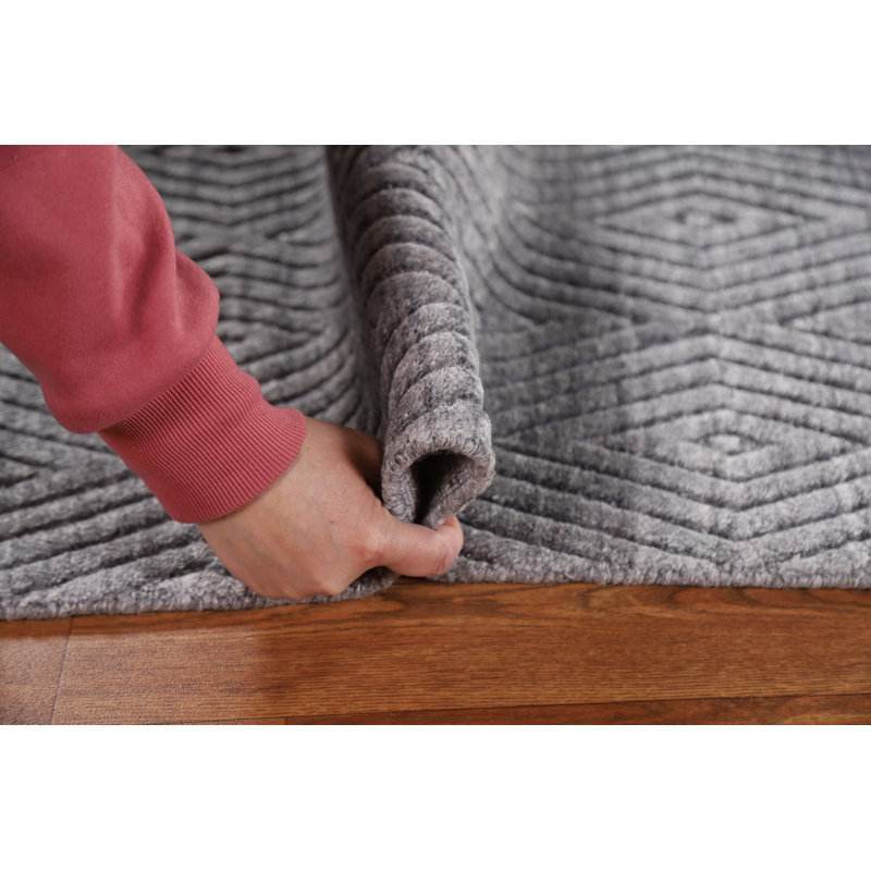 All-Over Wool Gabbeh Oriental Area Rug 5x8