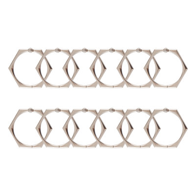 Zinc Shower Curtain Hook