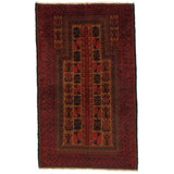 Lorise Cotton Geometric Area Rug in Brown