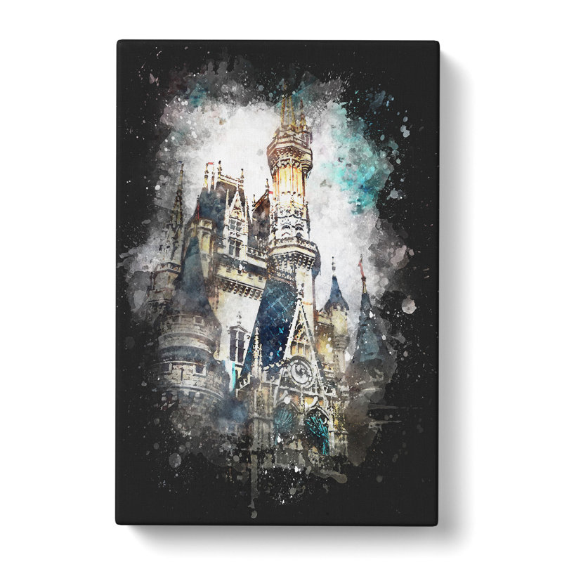 Magic Kingdom In Orlando Florida - Wrapped Canvas Painting, 76cm H x 50cm W x 3cm D