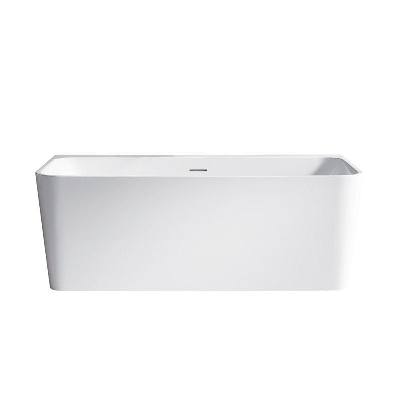 Dashiel 66.9'' x 31.5'' Soaking Acrylic Bathtub