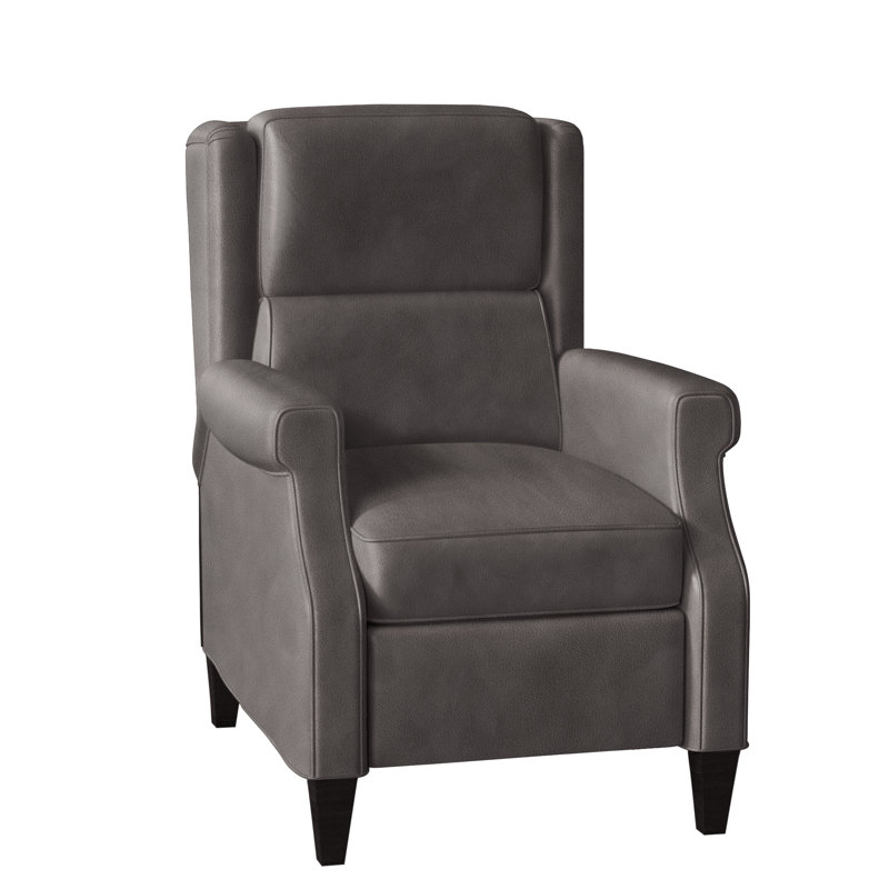 Gallaway Recliner, Aline Fumo Genuine Leather, Plantation, Power