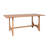 Wishbone Base Mango Wood Dining Table