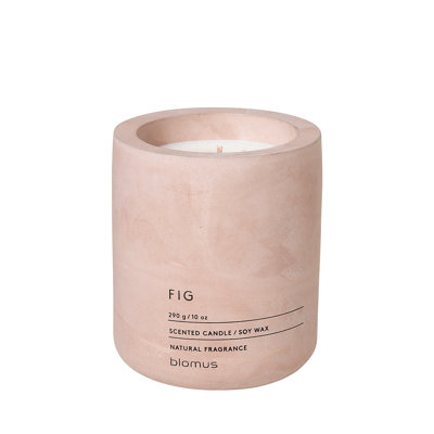Fraga Scented Jar Candle with Stone Holder