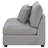 Blydenburgh Upholstered Armless Chair Grey
