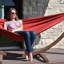 Hamac double avec support arqué en pin massif Holyoke Vivere - Offert en tissu Sunbrella ou en coton-1349701294-1366963566