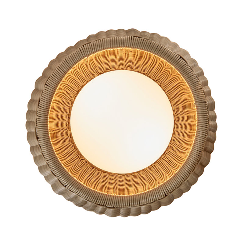Amphora LED Floor Lamp, Light Beige
