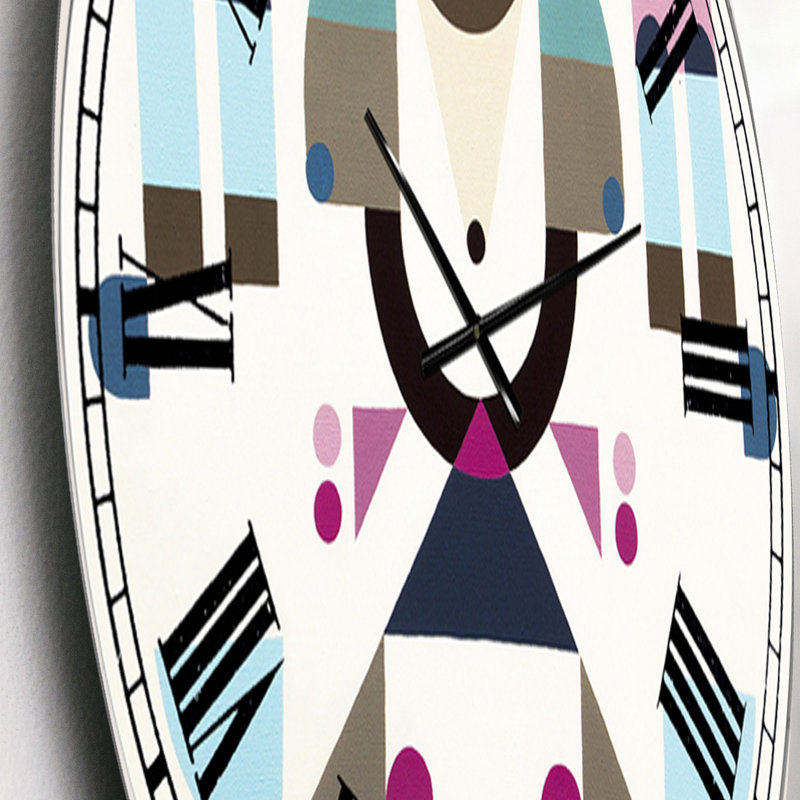 Horloge murale surdimensionnée Rainbow Island, Petit