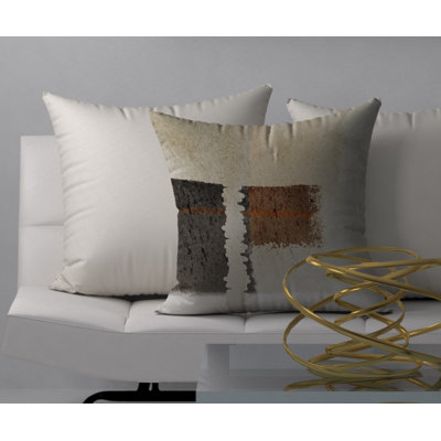 Abstract Throw Pillow