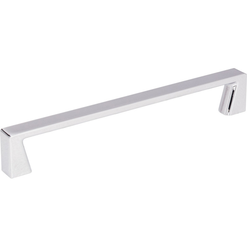 Boswell Bar Pull, Polished Chrome, 3 3/4"