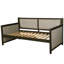 Lit de jour rembourré Corena, matelas non inclus