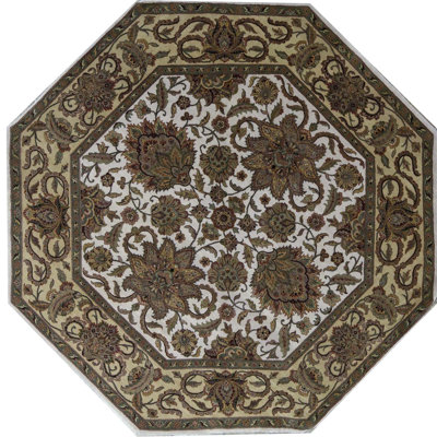 Hand Knotted Wool Oriental Area Rug