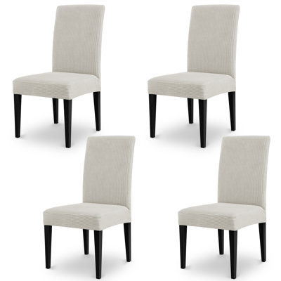 Dlerfeut Box Cushion Dining Chair Slipcover