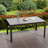 Rectangular Aluminum Outdoor Patio Dining Table