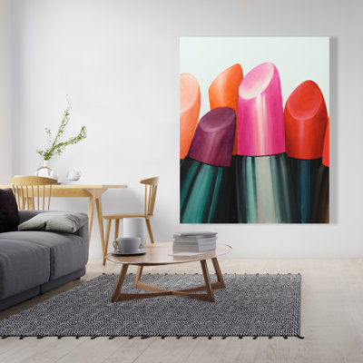 Lipstick addict - Romantic Miscellaneous Canvas for Home Decor