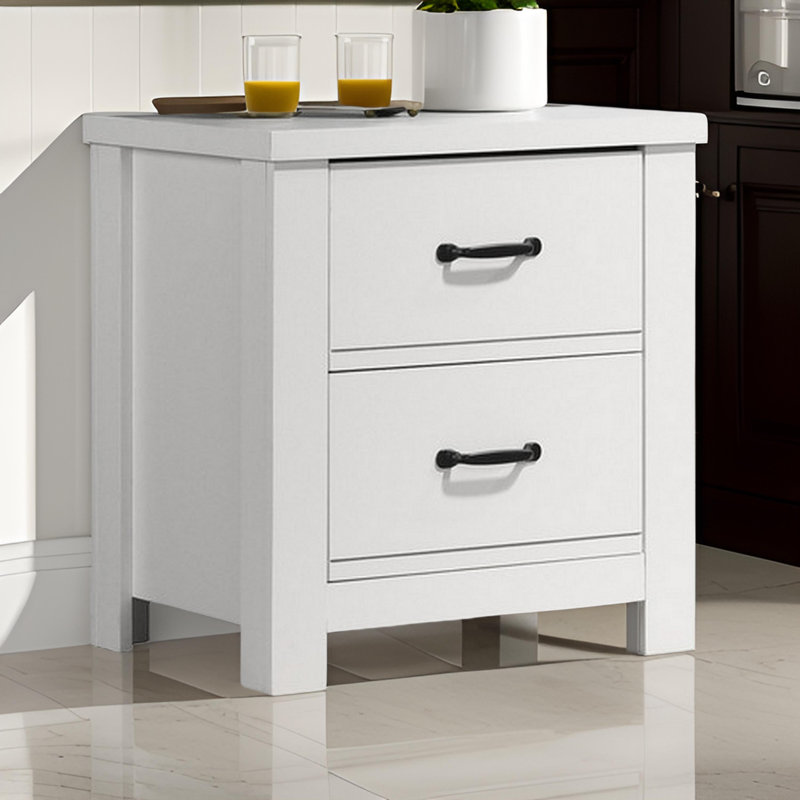 Hagerty Manufactured Wood Nightstand