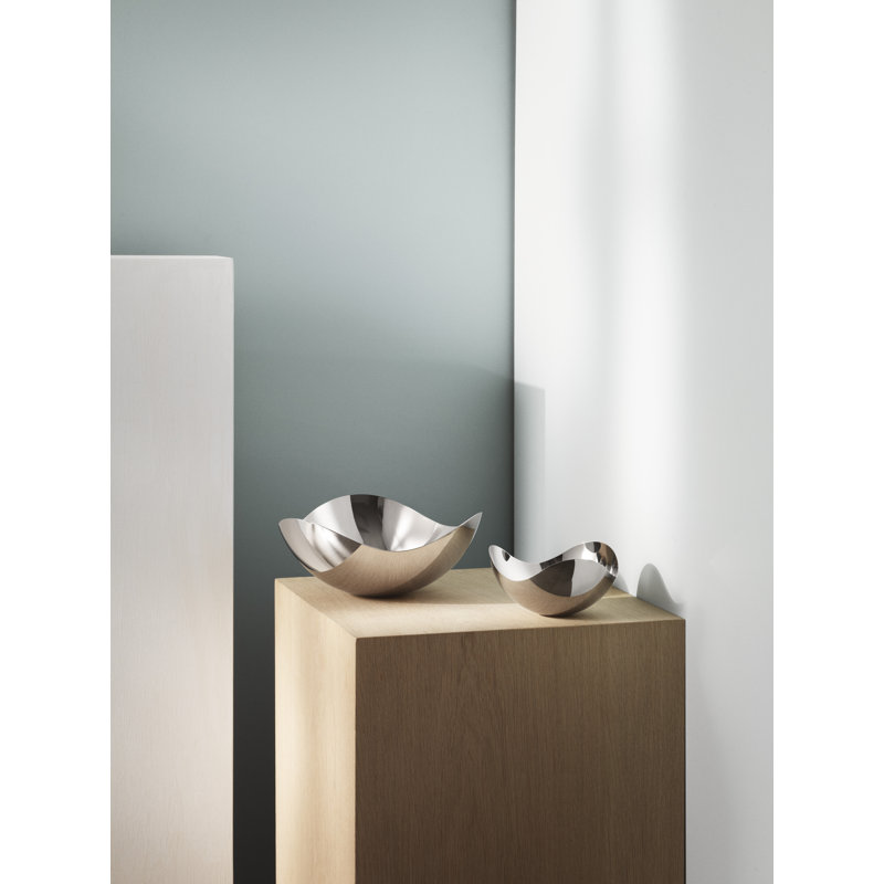 Bloom Fruit Bowl, Mirror Polished